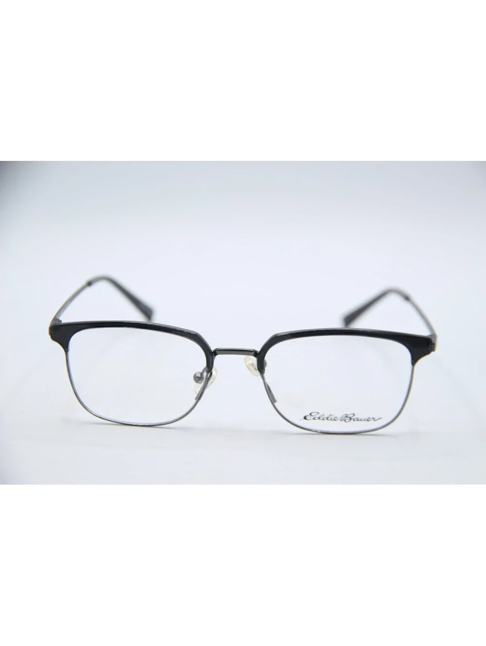 Eddie Bauer Eb32049 Gr Gray Black Authentic Frames Eyeglasses 50-18 !!!
